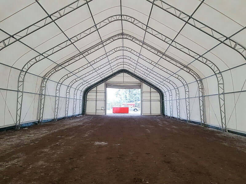 15x30 m Duplavas Ponyva csarnok/Raktársátor