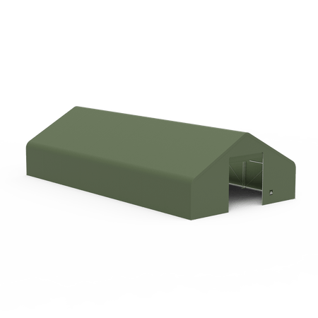 12m Széles Dupla Vasazatú Raktársátor/ Ponyva csarnok