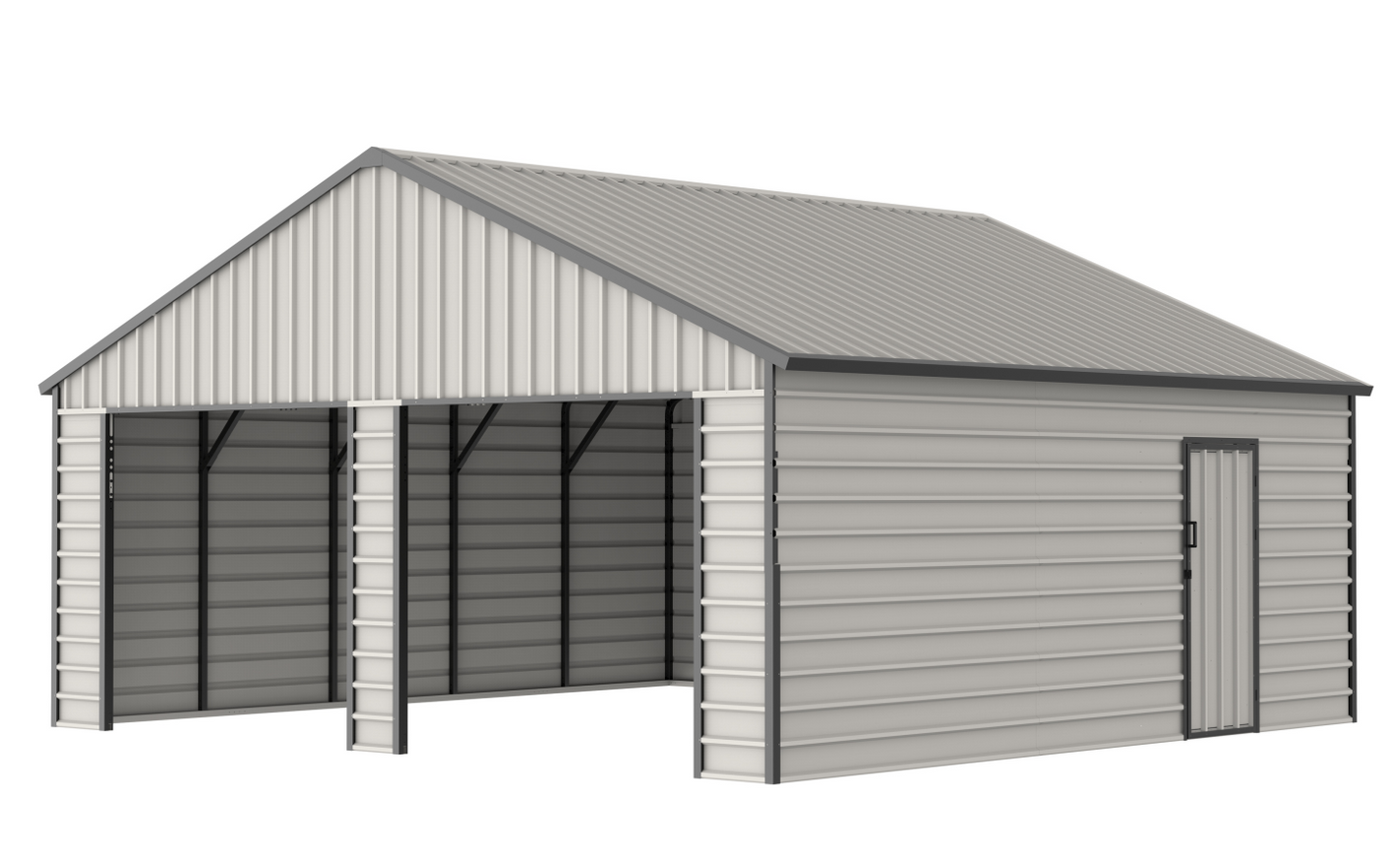 Fémszerkezetes Garázs / Tároló